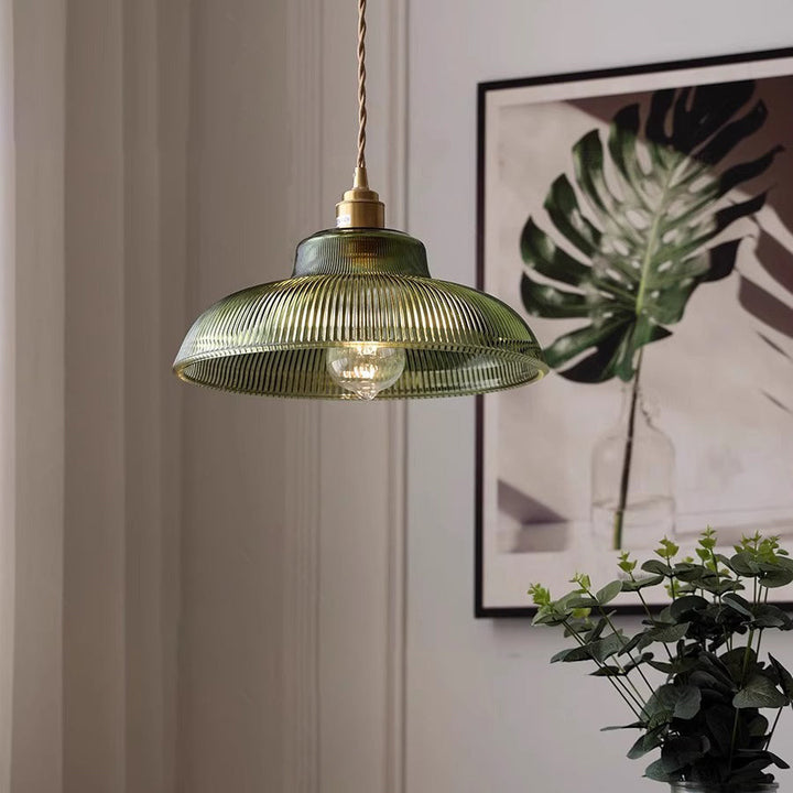 Contemporary Brass Pendant Light