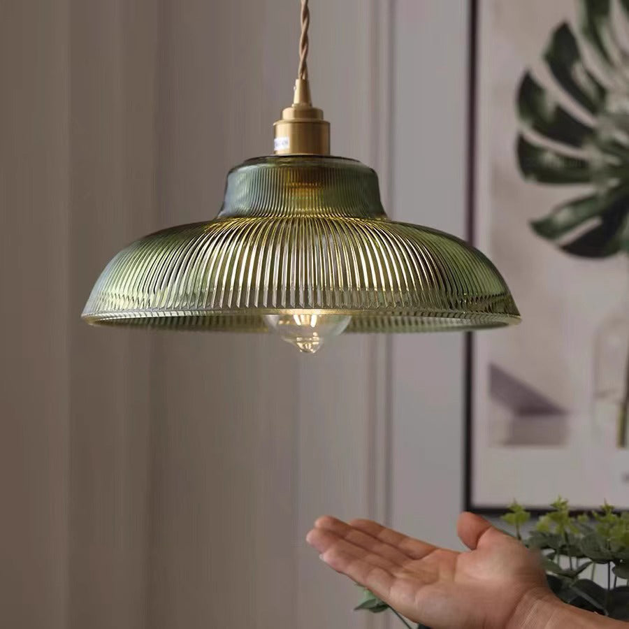 Contemporary Brass Pendant Light