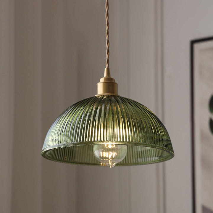 Contemporary Brass Pendant Light