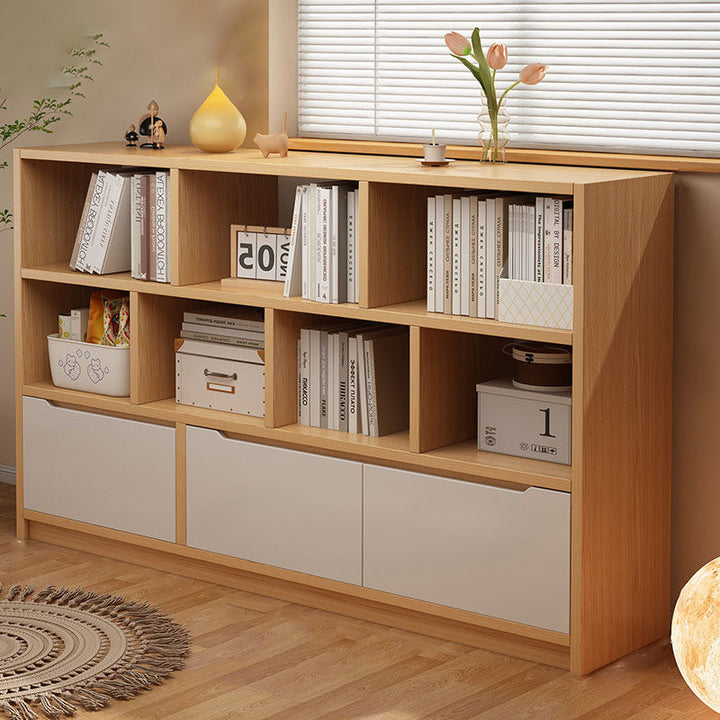 Eco Minimalist Rectangular Solid Wood Storage Cabinet