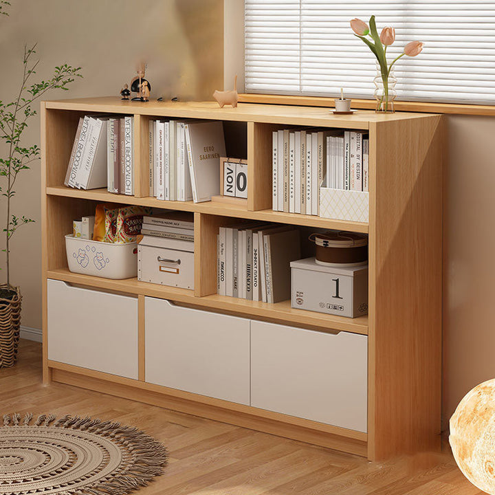 Eco Minimalist Rectangular Solid Wood Storage Cabinet