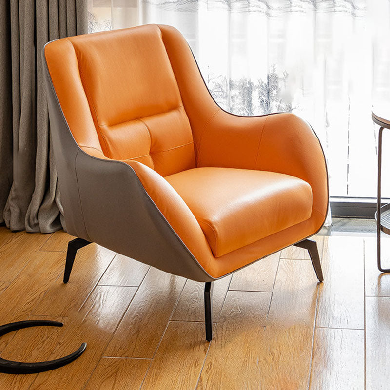 Nordic Square Fabric Accent Chair