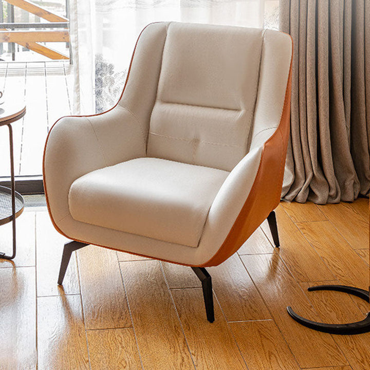 Nordic Square Fabric Accent Chair