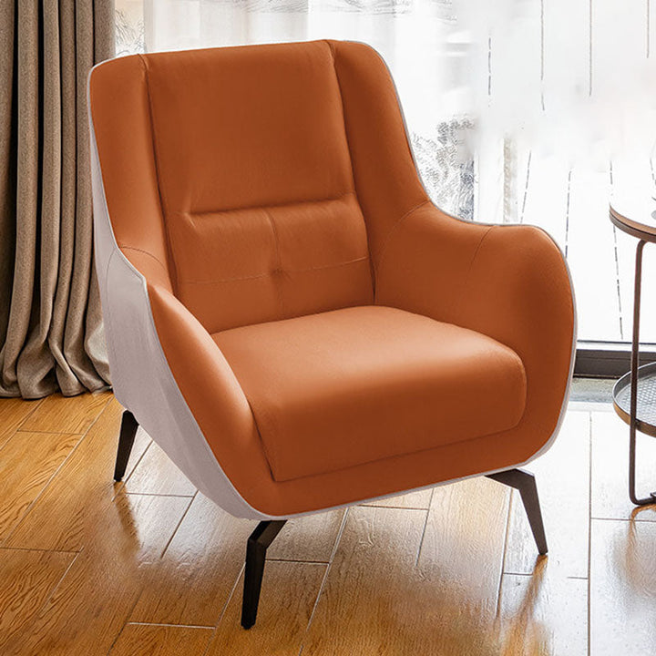 Nordic Square Fabric Accent Chair