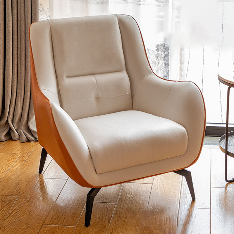 Nordic Square Fabric Accent Chair