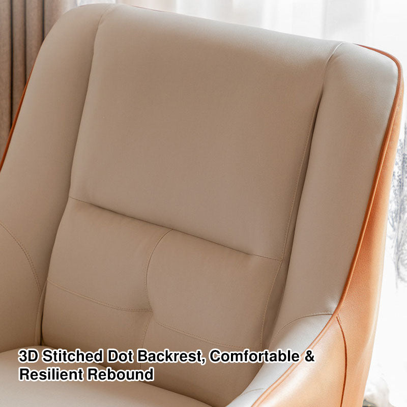 Nordic Square Fabric Accent Chair