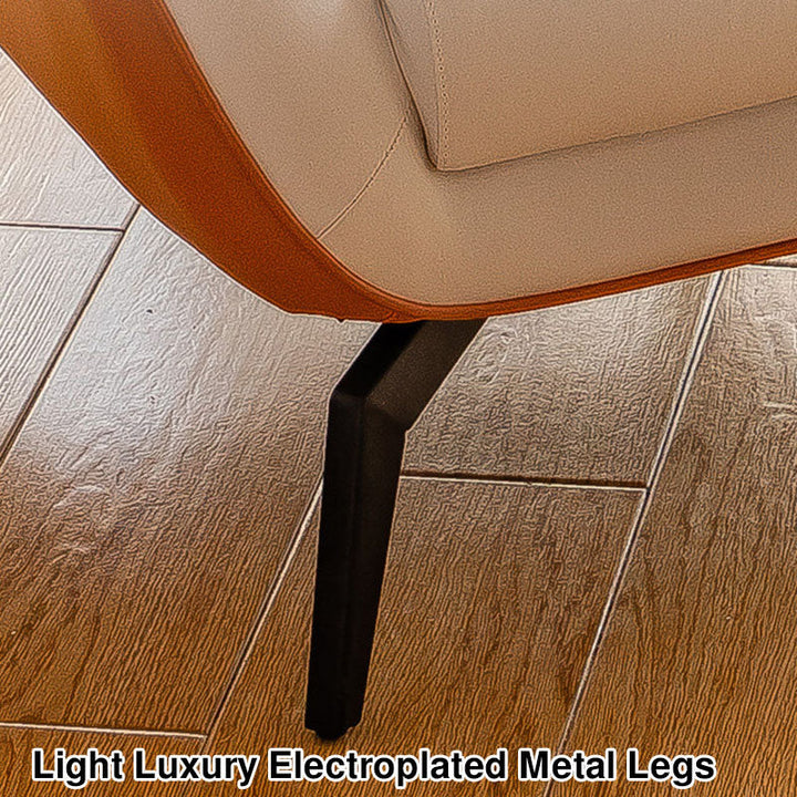 Nordic Square Fabric Accent Chair
