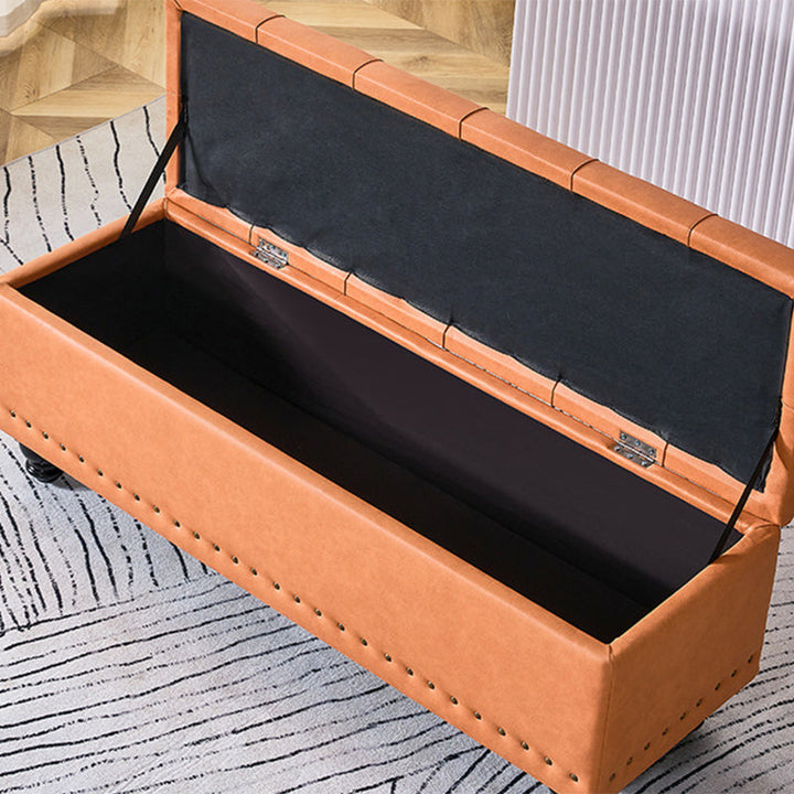 Nordic Rectangular Fabric Bench