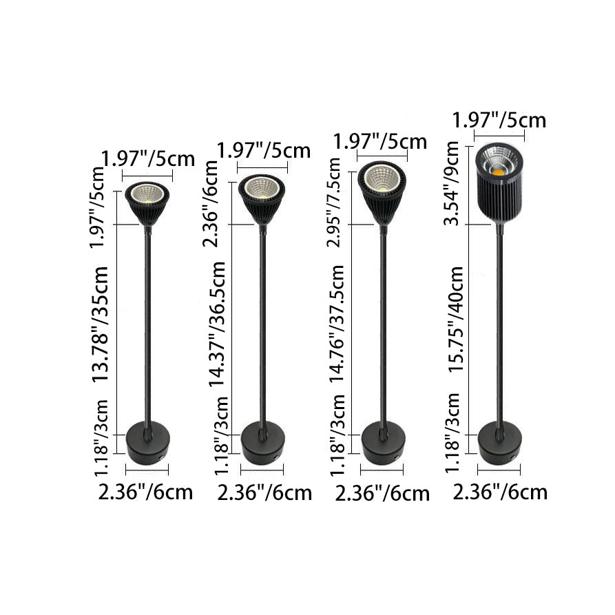 Contemporary Aluminum LED Wall Sconce