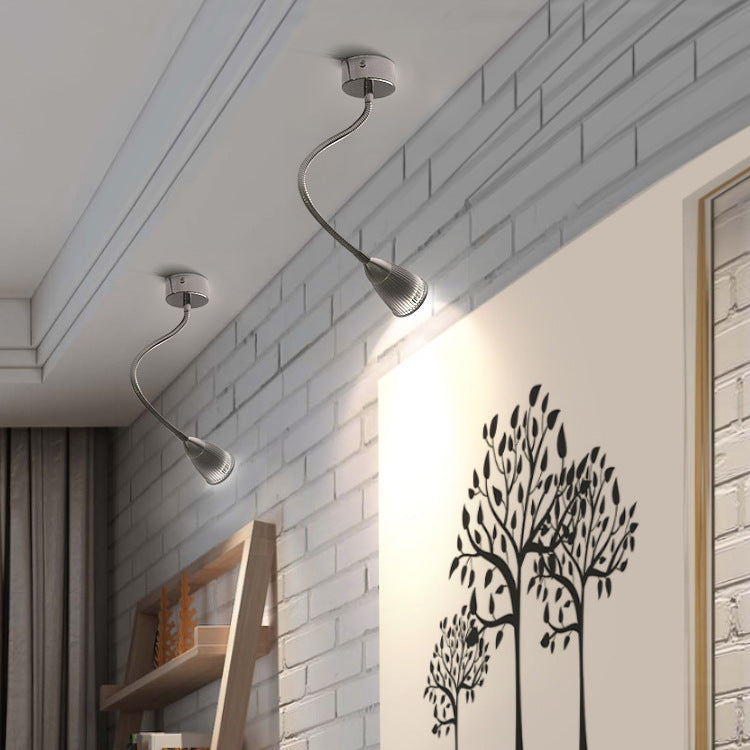 Contemporary Aluminum LED Wall Sconce