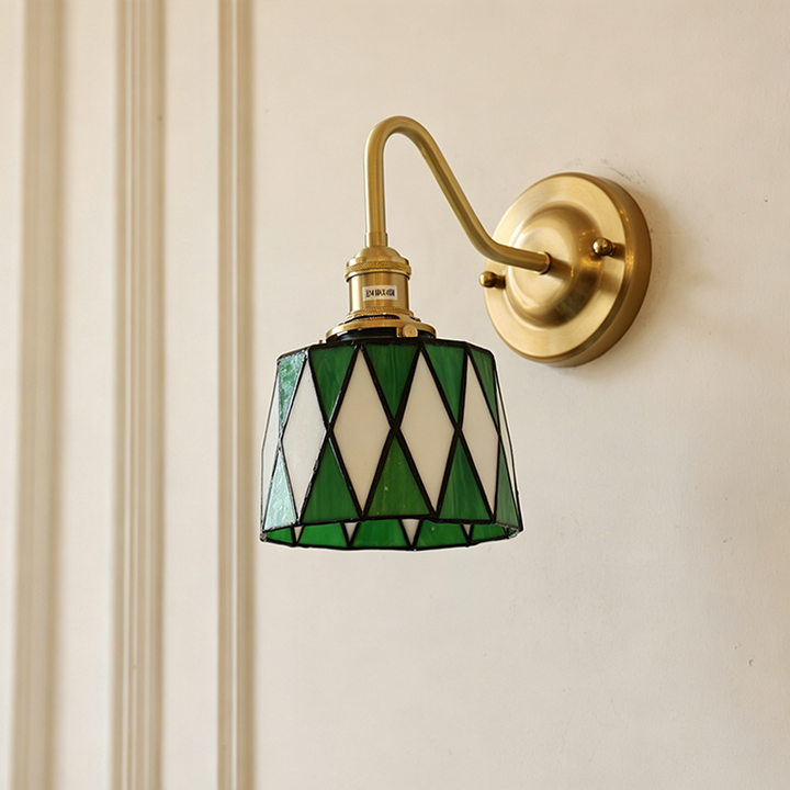 Traditional Round Copper Wall Sconce
