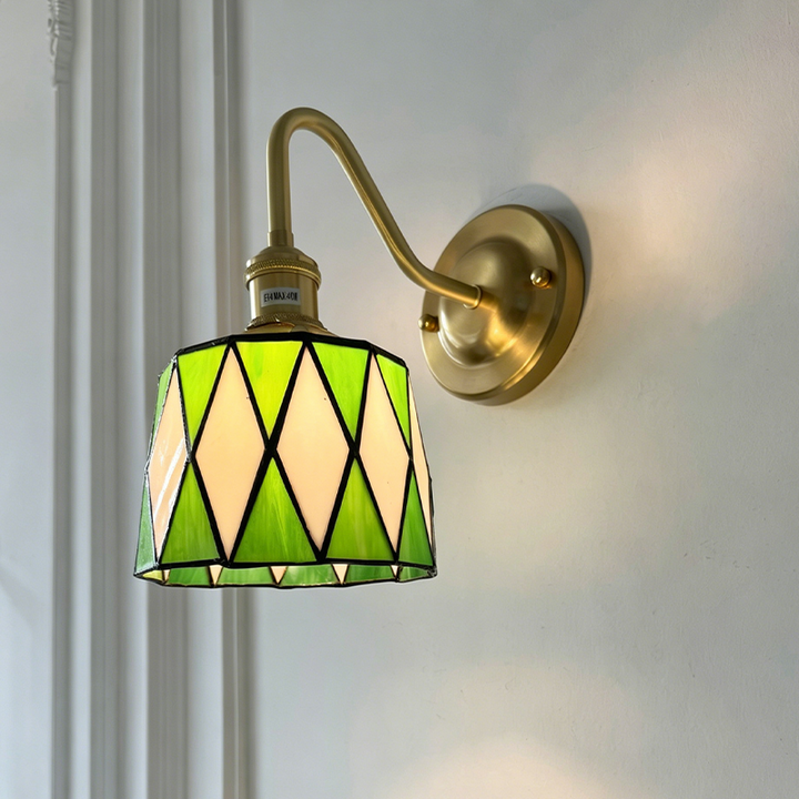 Traditional Round Copper Wall Sconce