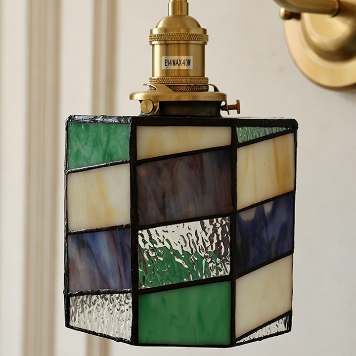 Traditional Round Copper Wall Sconce
