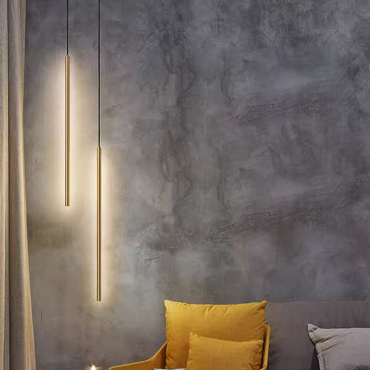 Minimalist Cylinder Aluminum LED Pendant Light