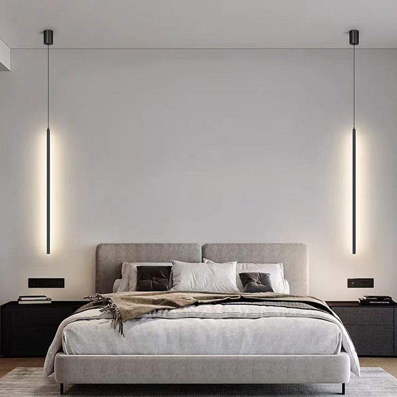 Minimalist Cylinder Aluminum LED Pendant Light