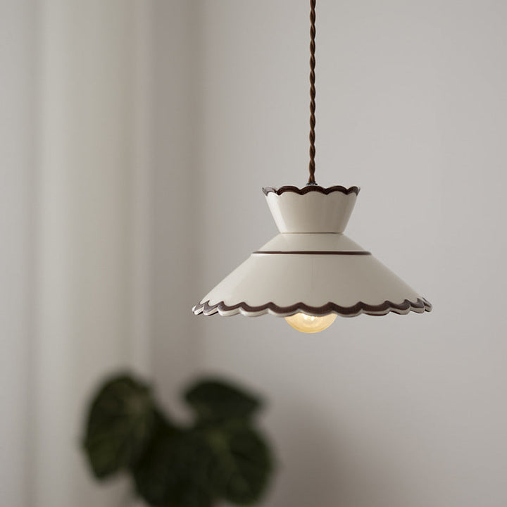 Traditional Ceramic Pendant Light