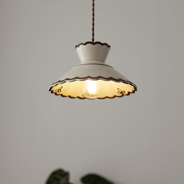 Traditional Ceramic Pendant Light