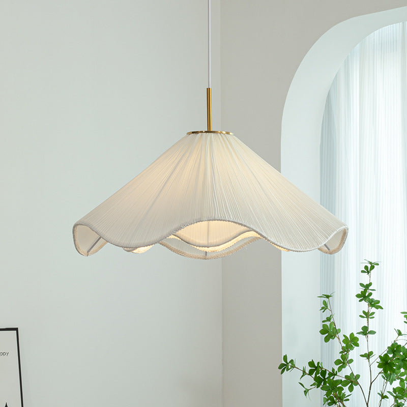 Contemporary Fabric Pendant Light