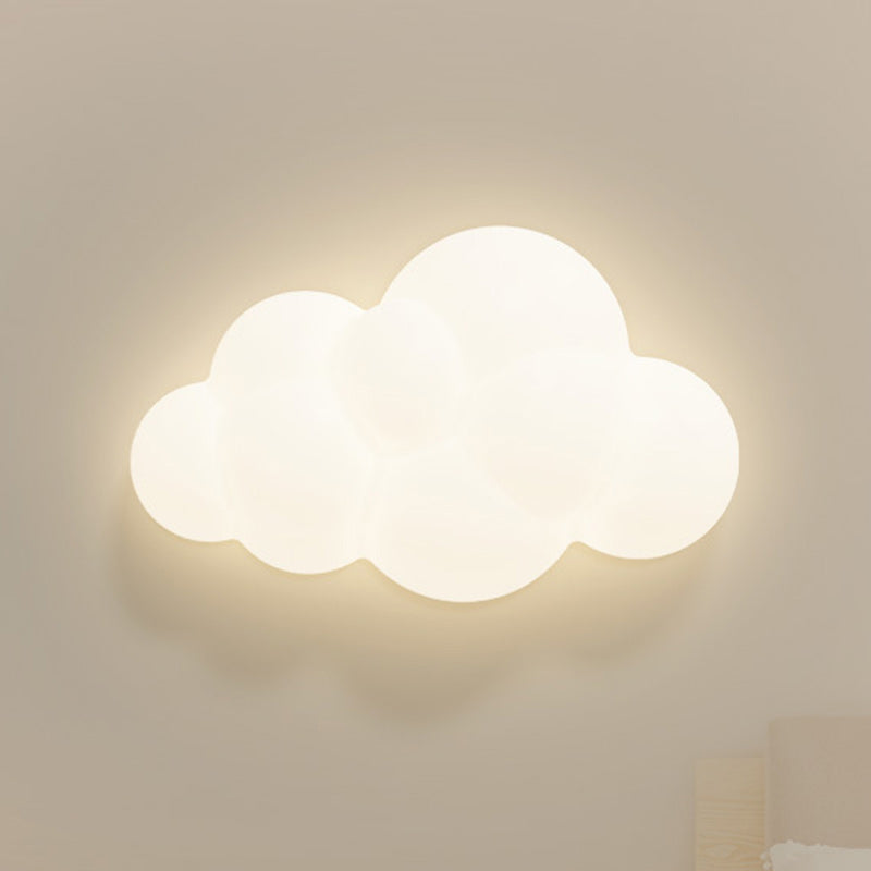 Contemporary Cloud Iron LED Wall Sconce