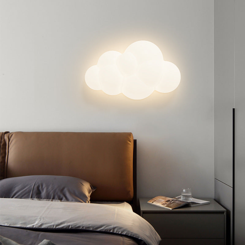 Contemporary Cloud Iron LED Wall Sconce
