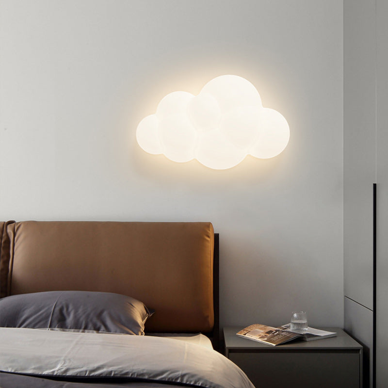 Contemporary Cloud Iron LED Wall Sconce