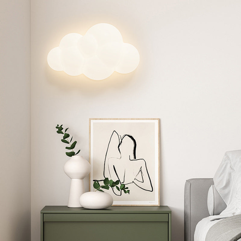 Contemporary Cloud Iron LED Wall Sconce