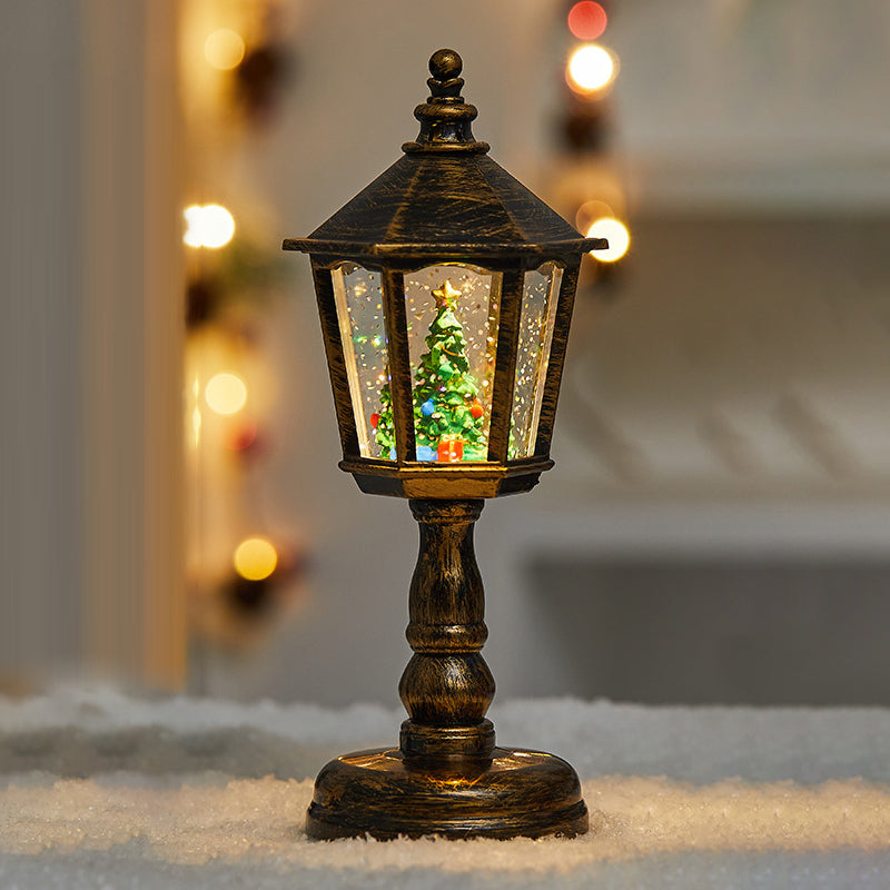 House-Shaped Christmas LED Table Lamp