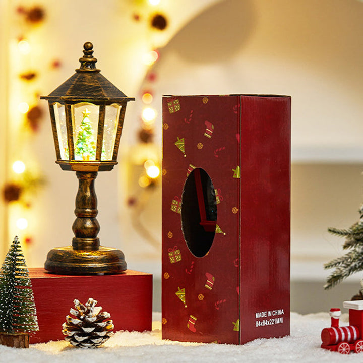 House-Shaped Christmas LED Table Lamp