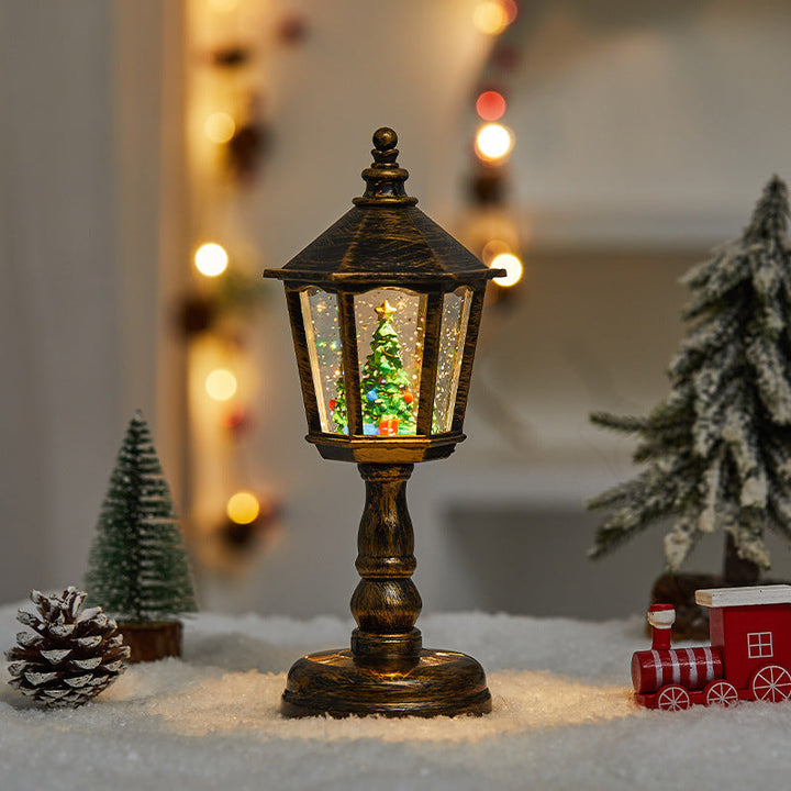 House-Shaped Christmas LED Table Lamp