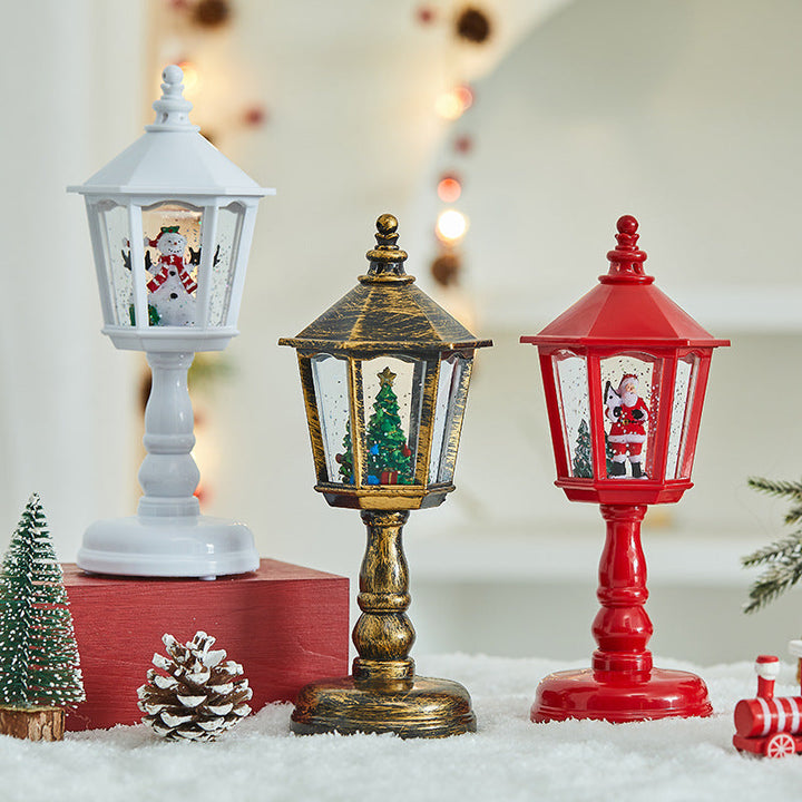 House-Shaped Christmas LED Table Lamp