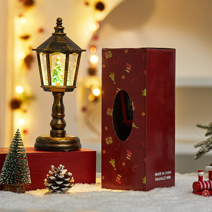 House-Shaped Christmas LED Table Lamp