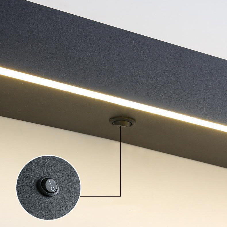 Minimalist Linear Acrylic LED Wall Sconce