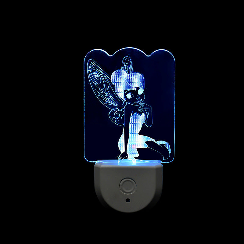 Christmas Tree Acrylic LED Wall Sconce