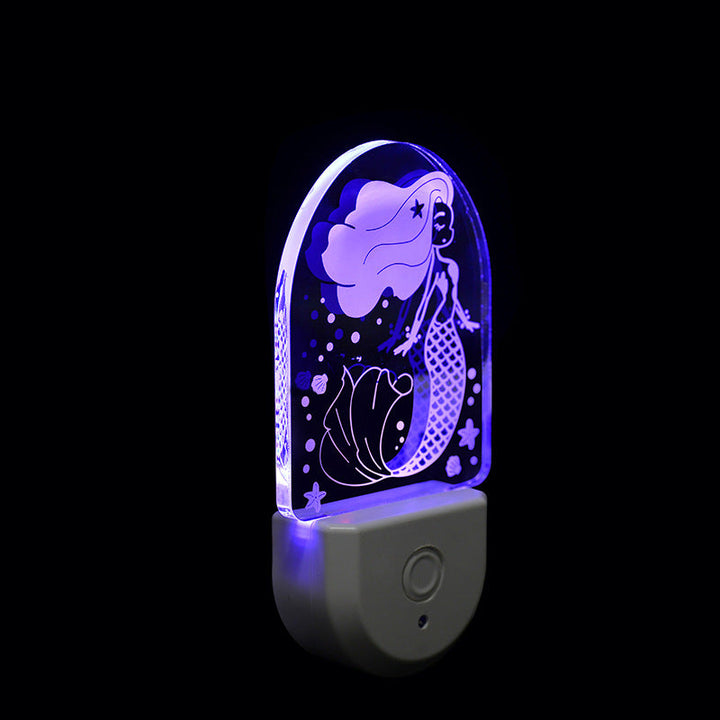 Christmas Tree Acrylic LED Wall Sconce