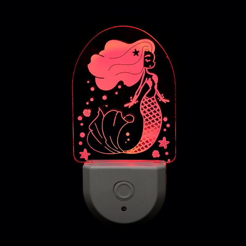 Christmas Tree Acrylic LED Wall Sconce
