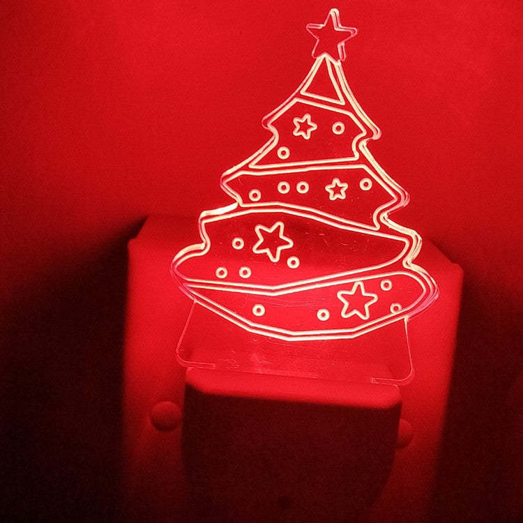 Christmas Tree Acrylic LED Wall Sconce