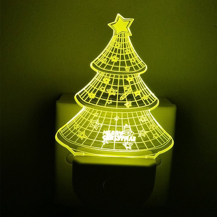 Christmas Tree Acrylic LED Wall Sconce