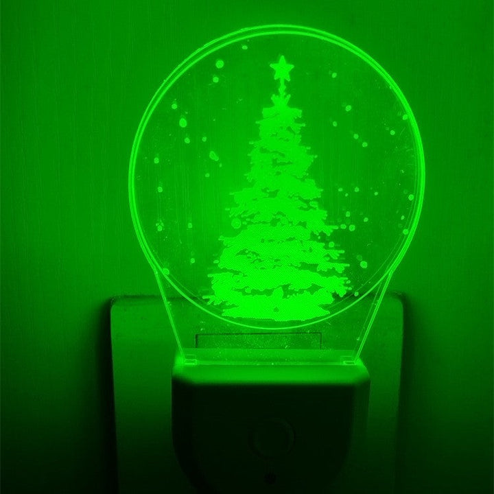 Christmas Tree Acrylic LED Wall Sconce