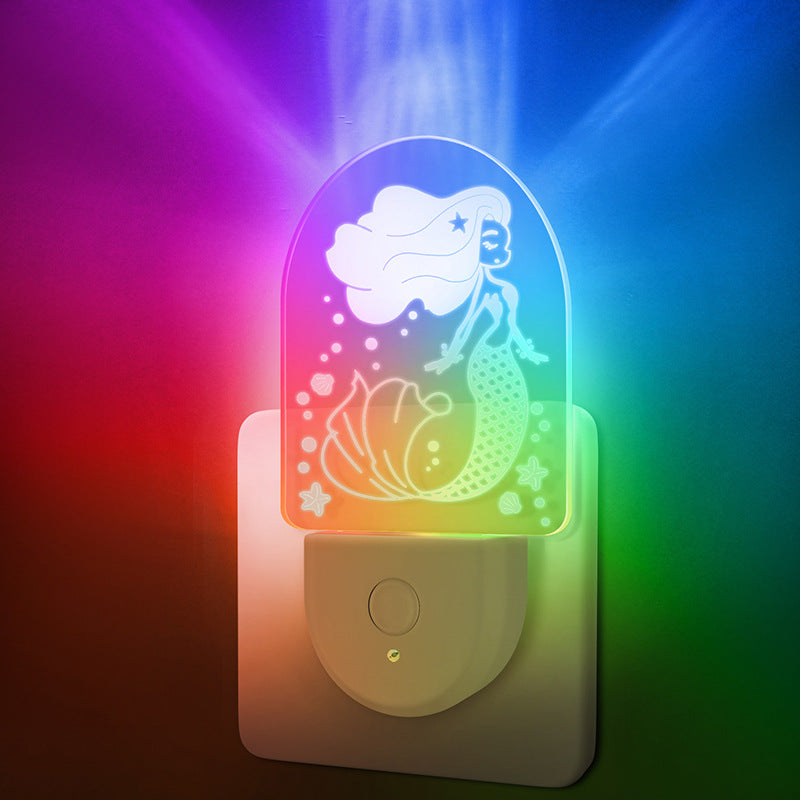 Christmas Tree Acrylic LED Wall Sconce