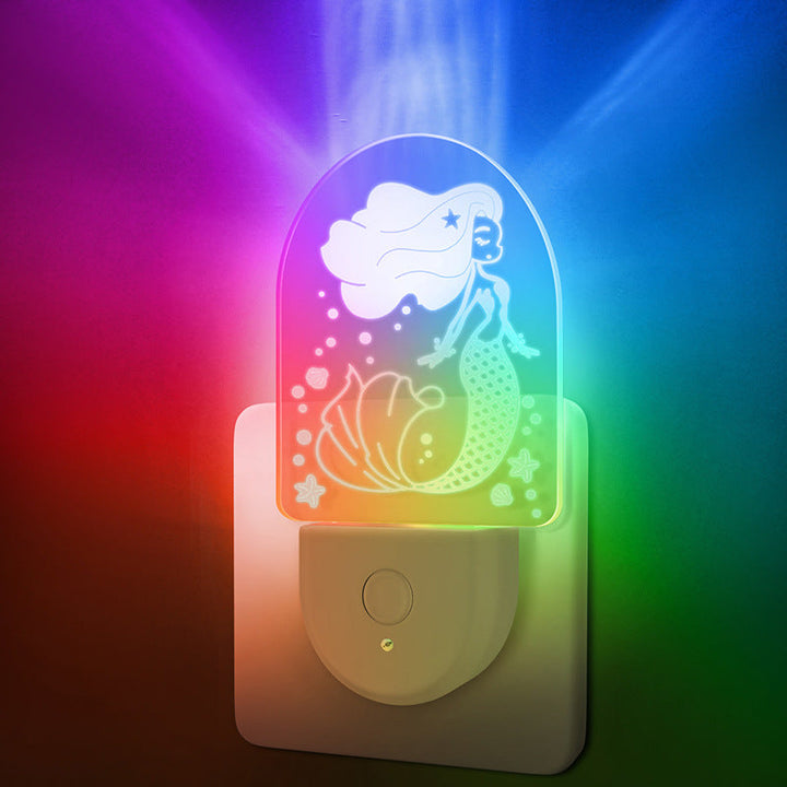 Christmas Tree Acrylic LED Wall Sconce