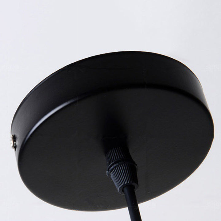 Contemporary Cylinder Glass Pendant Light