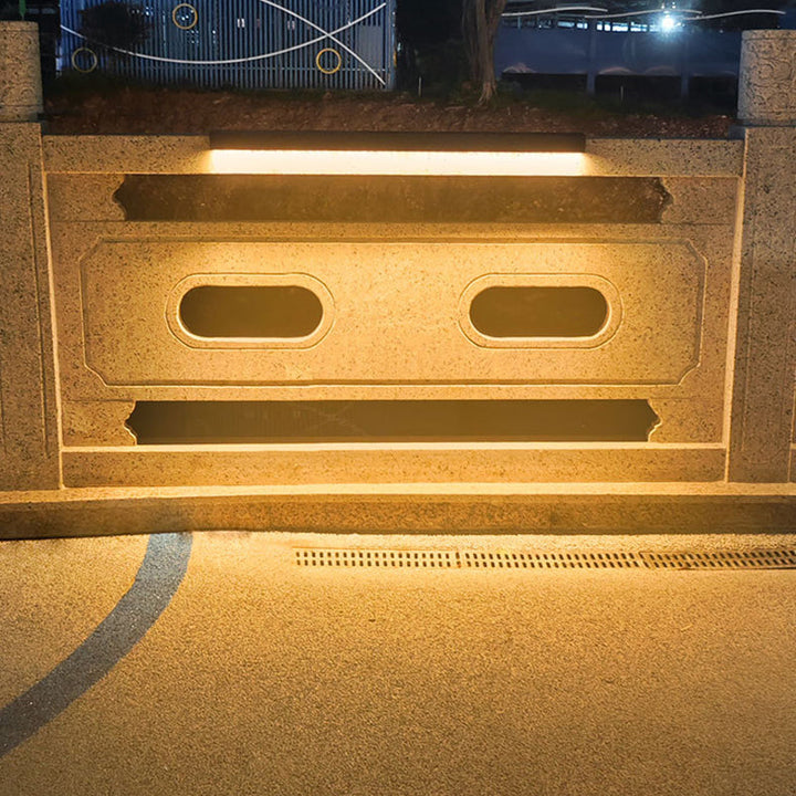 Minimalist Tempered Glass Waterproof LED Wall Lamp