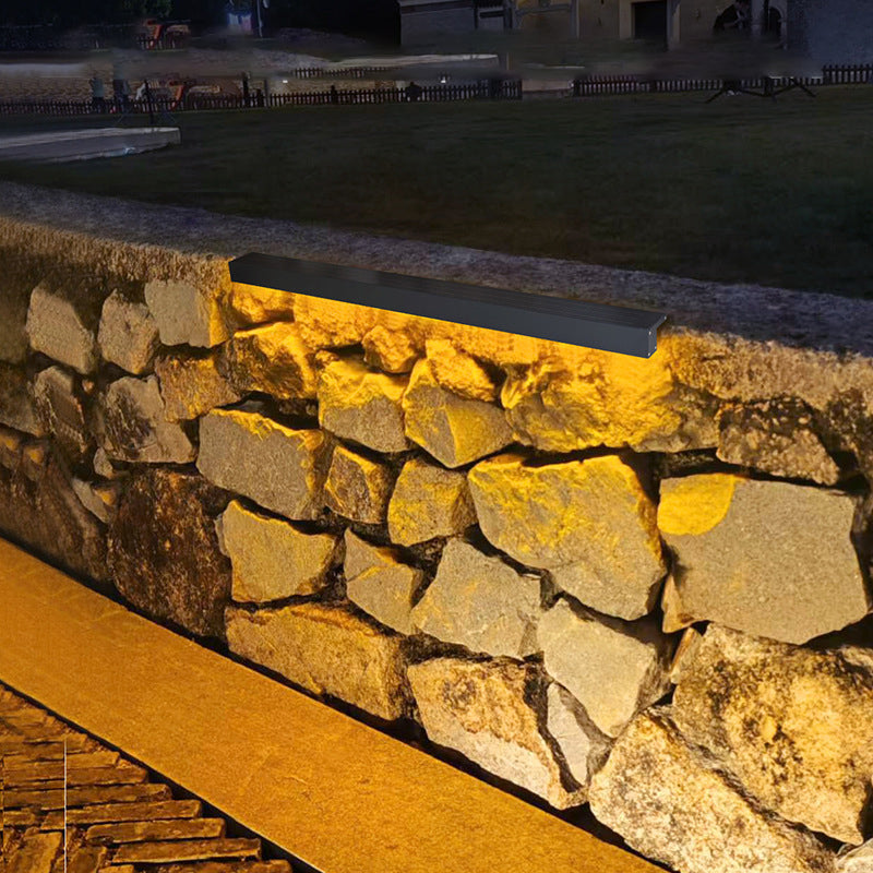 Minimalist Tempered Glass Waterproof LED Wall Lamp