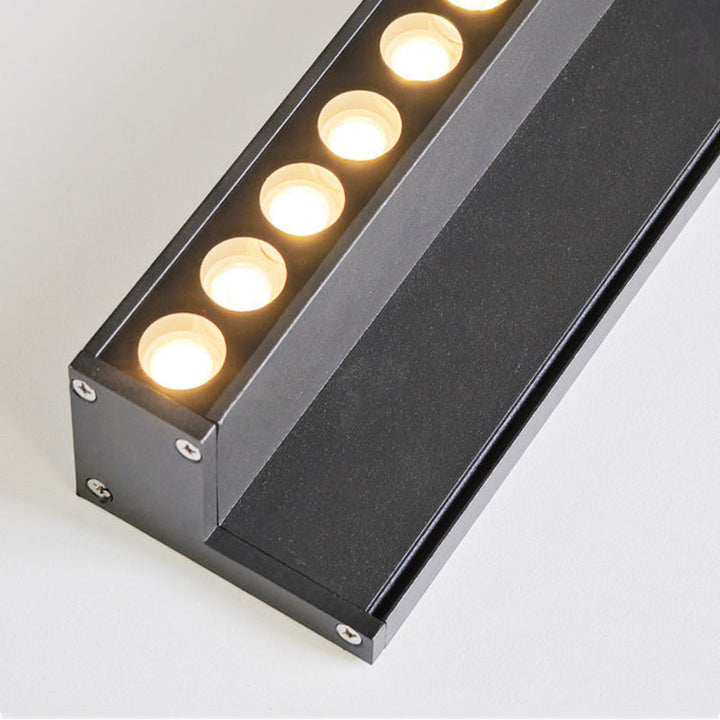 Minimalist Tempered Glass Waterproof LED Wall Lamp
