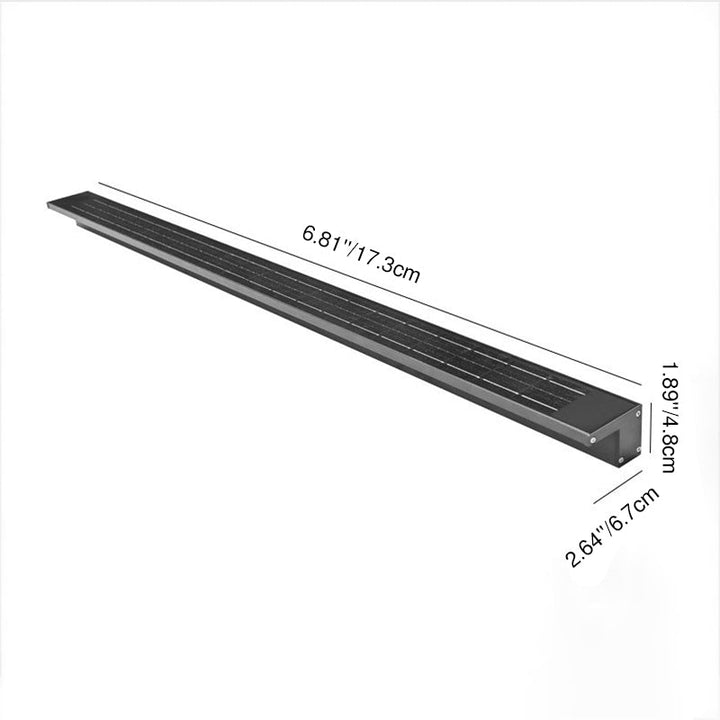 Minimalist Tempered Glass Waterproof LED Wall Lamp