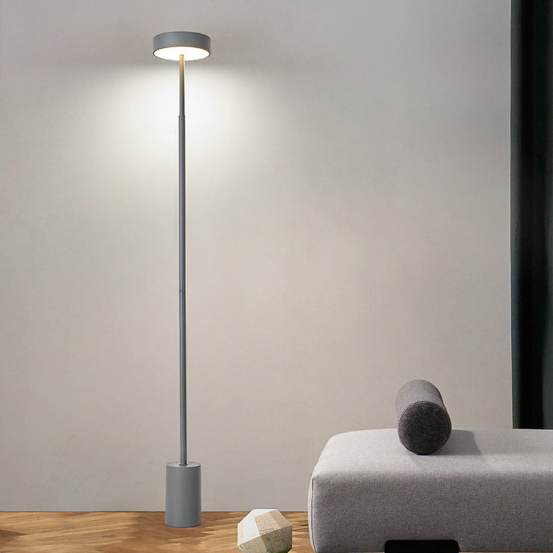 Nordic Round Iron LED Floor Lamp