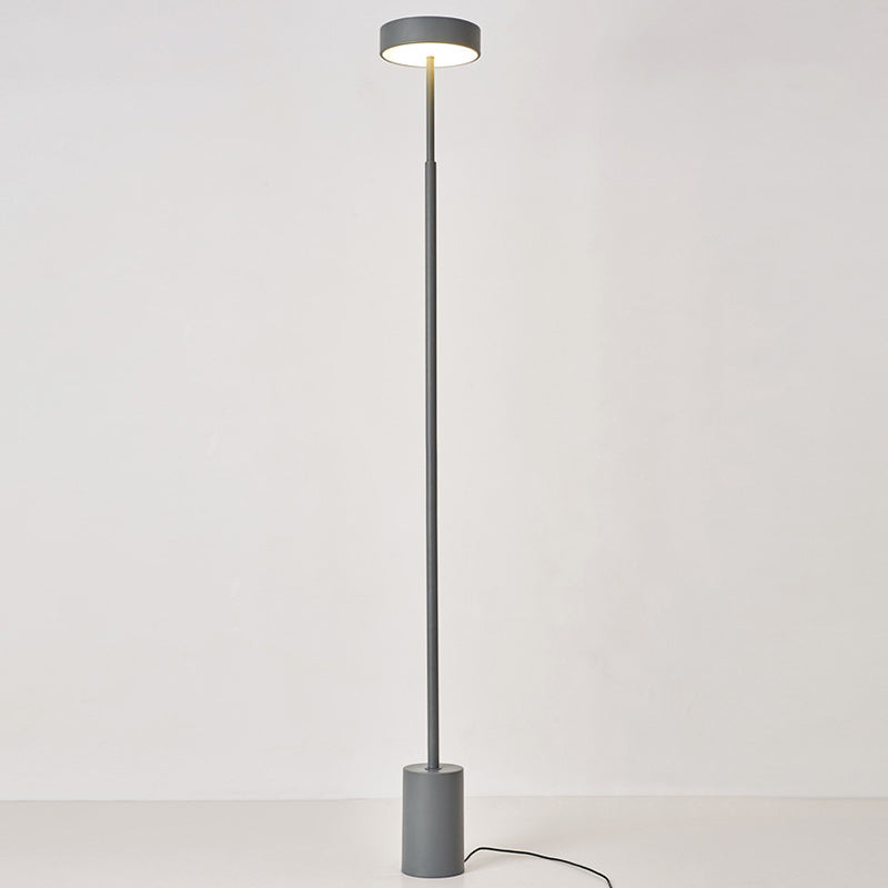 Nordic Round Iron LED Floor Lamp