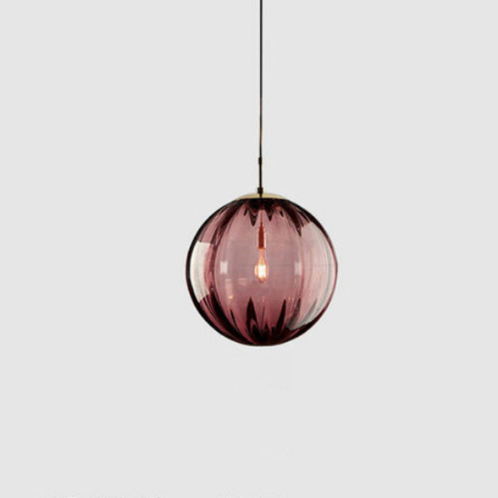 Minimalist Spherical Glass Pendant Light