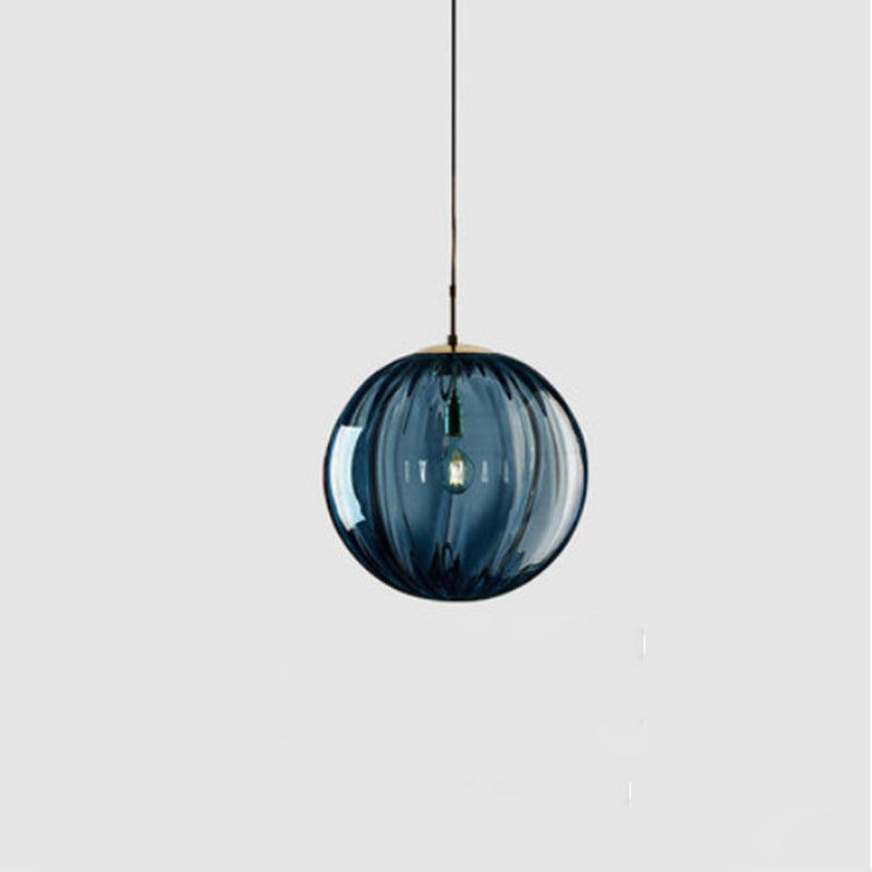 Minimalist Spherical Glass Pendant Light