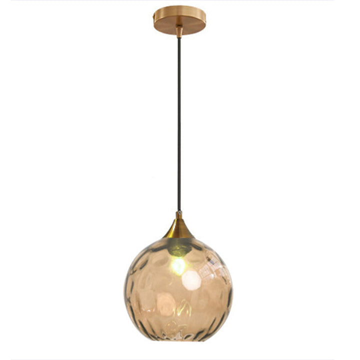 Minimalist Spherical Glass Pendant Light